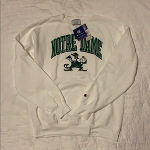 Men’s Champion Crew-Neck- Norte Dame